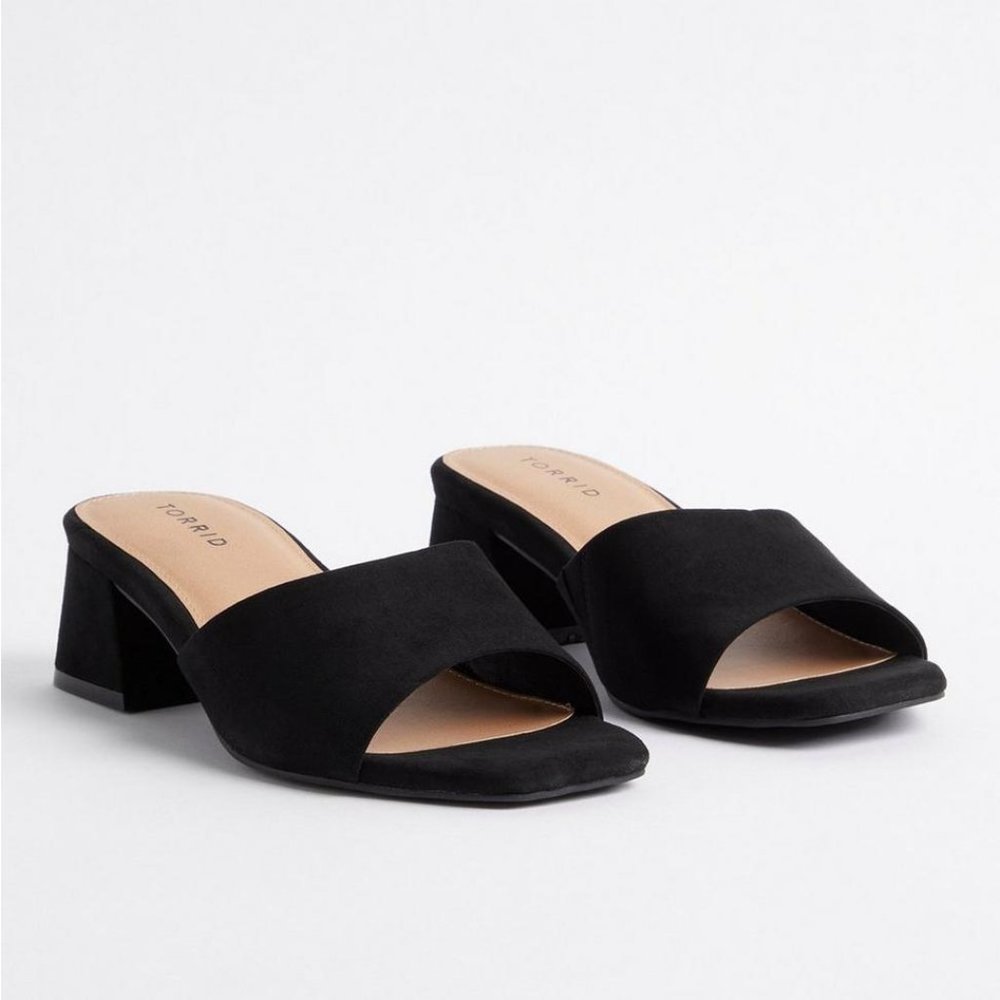 *NWOT* Torrid Squared Toe Mule Heel (WW)